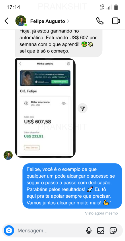 Depoimento 02 - Felipe instagram
